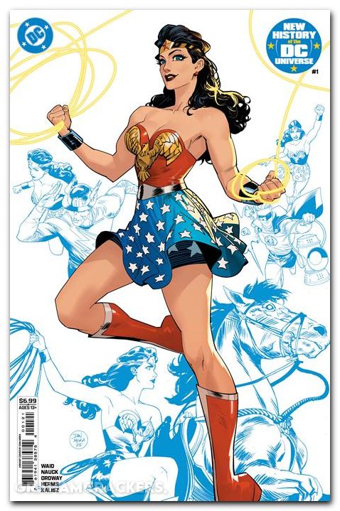 New History Of The DC Universe #1 (2025) cover b mora variant