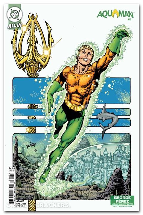 Aquaman #6 (2025) cover d perez legacy variant