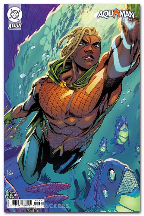 Aquaman #6 (2025) cover e alleyne variant