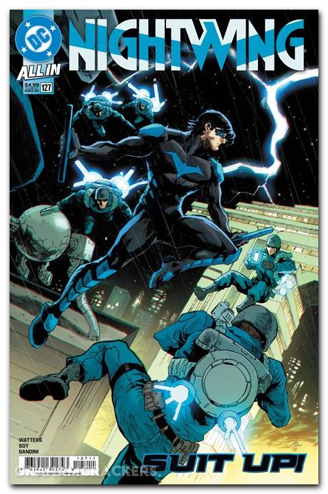 Nightwing #127 (2016) cover a
