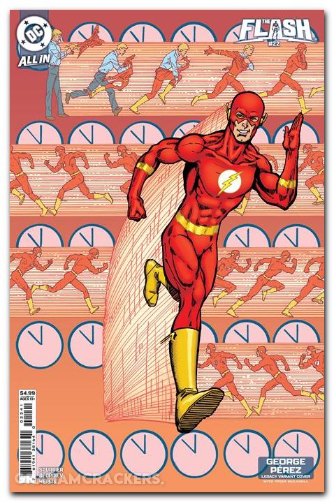 Flash #22 (2023) cover d perez legacy variant
