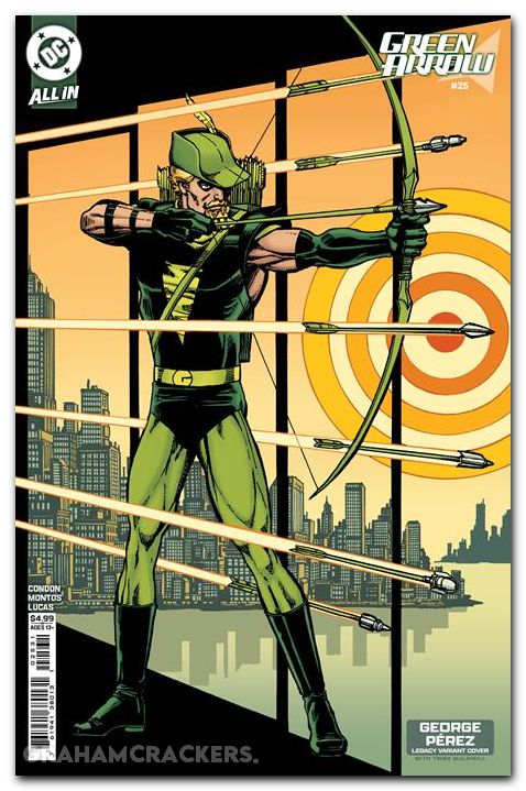 Green Arrow #25 (2023) cover d perez legacy variant