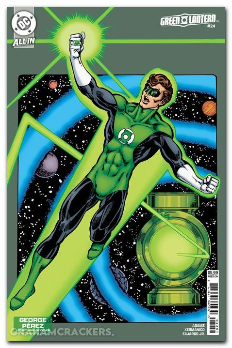 Green Lantern #24 (2023) cover d perez legacy variant