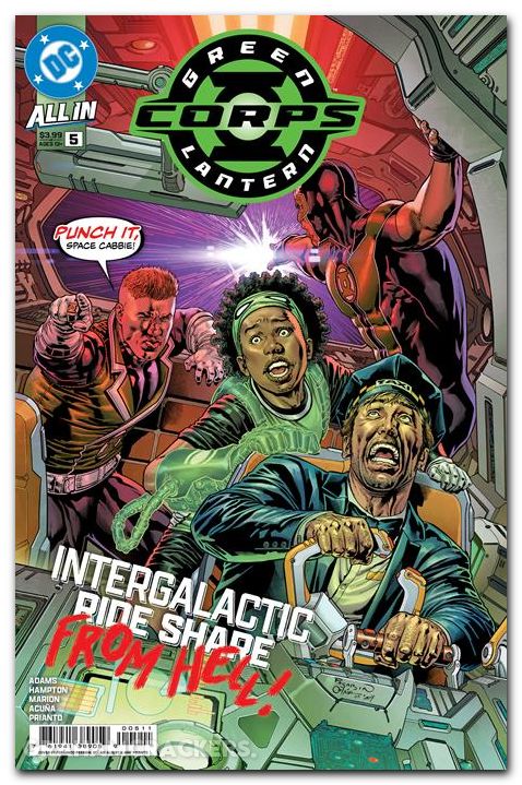 Green Lantern Corps #5 (2025) cover a