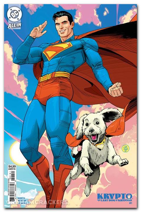 Krypto The Last Dog Of Krypton #1 (2025) cover c mora superman movie variant