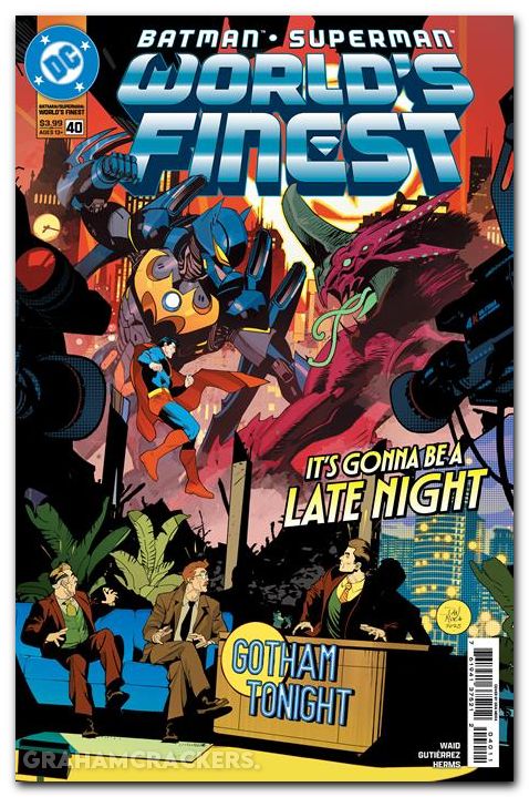 Batman Superman Worlds Finest #40 (2022) cover a