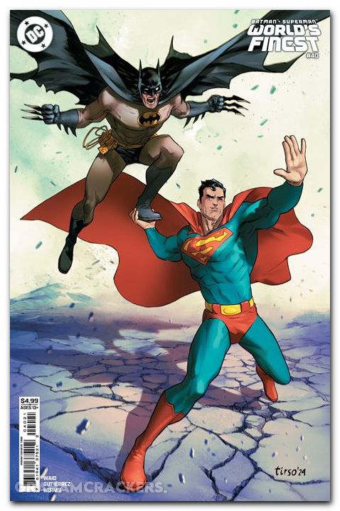 Batman Superman Worlds Finest #40 (2022) cover b cons variant
