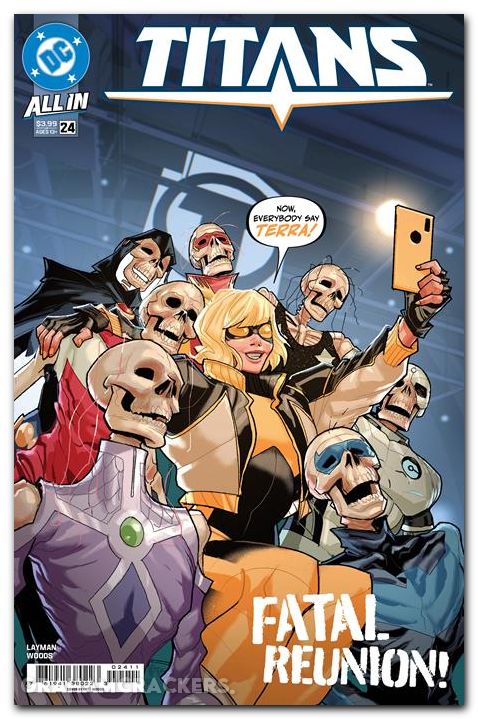 Titans #24 (2023) cover a
