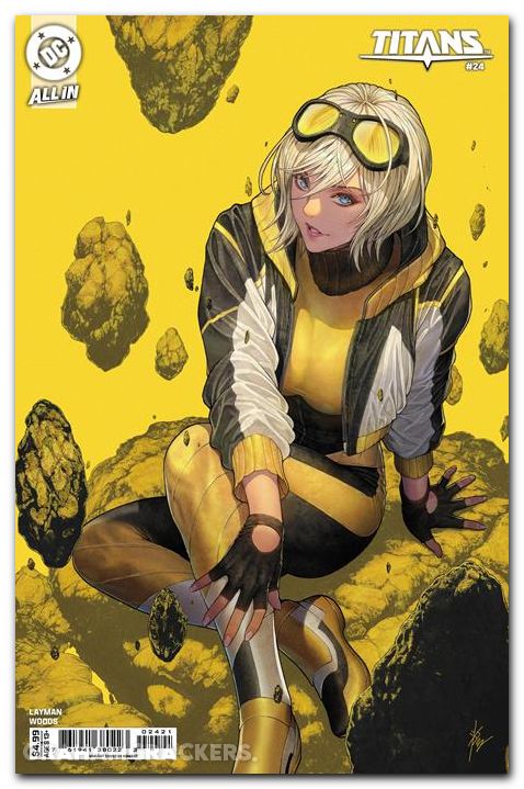 Titans #24 (2023) cover b homare variant