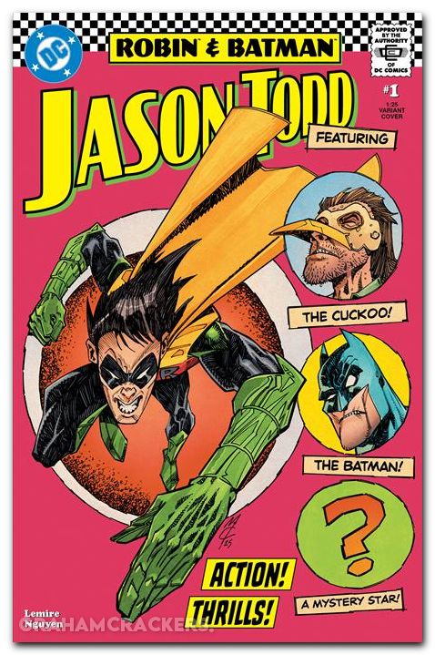 Robin And Batman Jason Todd #1 (2025) cover e mccrea variant