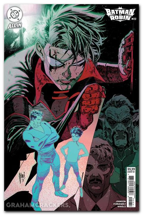 Batman And Robin #22 (2023) cover c march variant