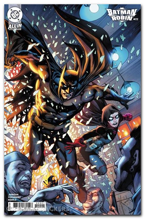 Batman And Robin #22 (2023) cover d santucci variant