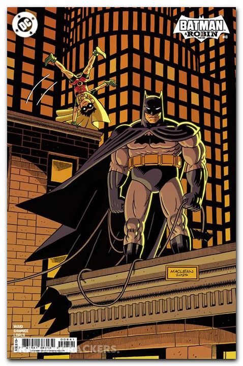 Batman And Robin Year One #8 (2024) cover d maclean variant