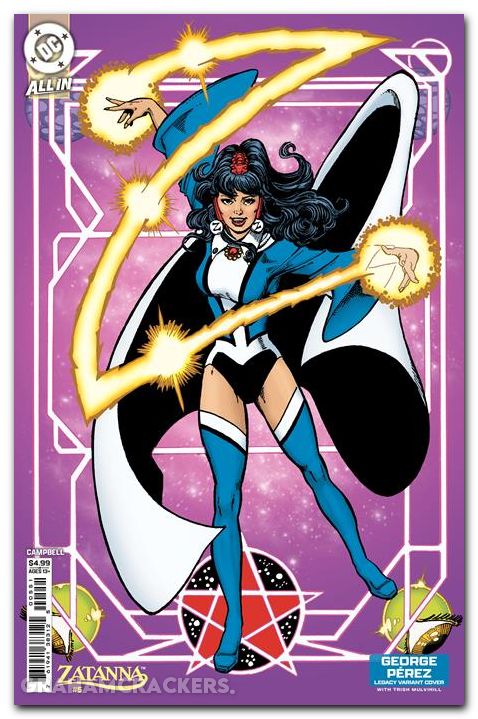 Zatanna #5 (2025) cover d perez legacy variant