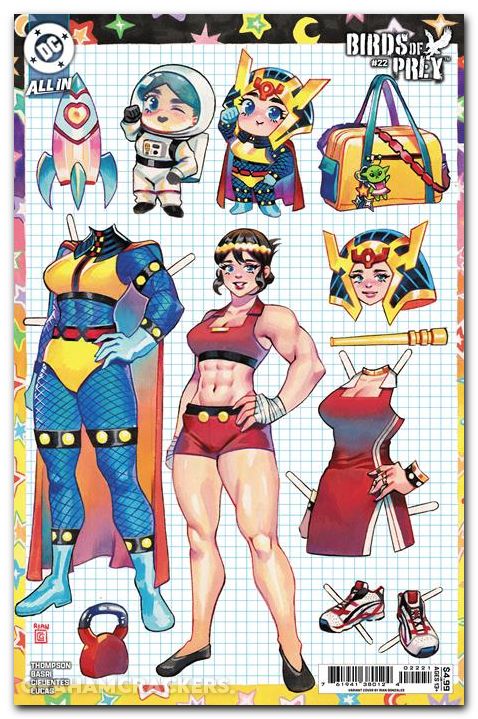 Birds Of Prey #22 (2023) cover b gonzales variant