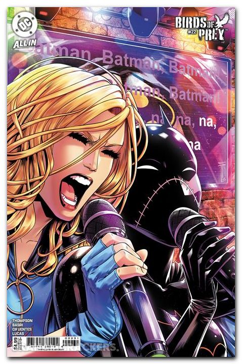 Birds Of Prey #22 (2023) cover c acuna variant