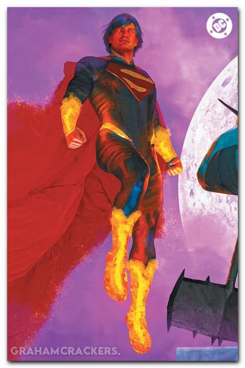 Absolute Superman #1 (2024) fifth print cover c spears connecting foil variant