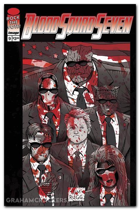 Blood Squad Seven #9 cover b rugg variant