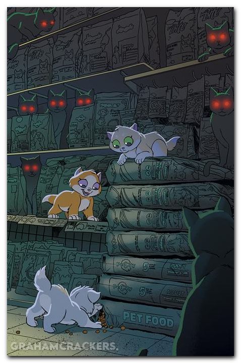 Feral #14 cover c forstner virgin variant