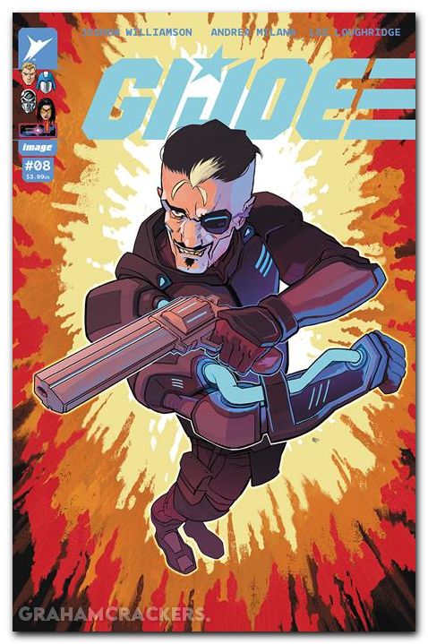 GI Joe #8 (2024) cover d ferrari variant