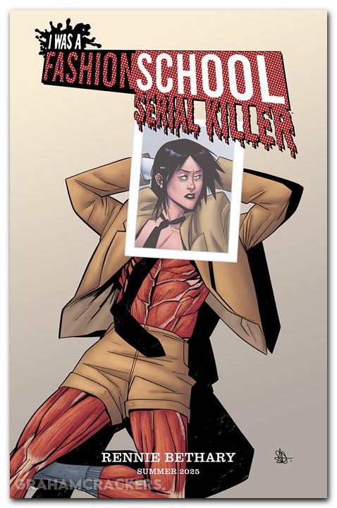 I Was A Fashion School Serial Killer #3 (2025) cover b hillyard interview emma corrin homage variant
