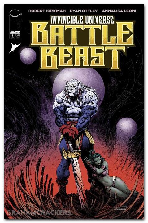 Invincible Universe Battle Beast #3 (2025) cover e sharp variant
