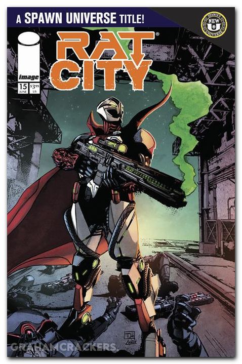 Rat City #15 cover a