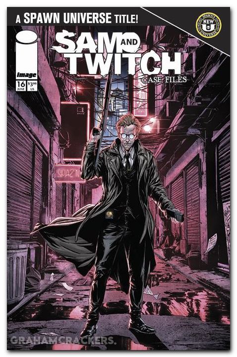 Sam And Twitch Case Files #16 (2024) cover b gay twitch variant