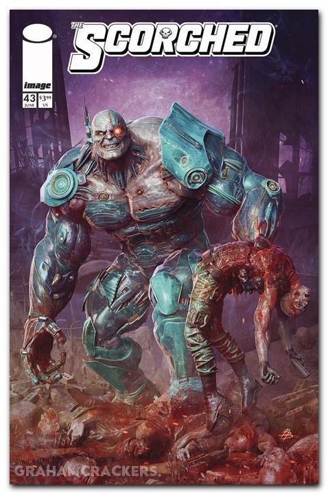 Spawn Scorched #43 cover b barrends variant