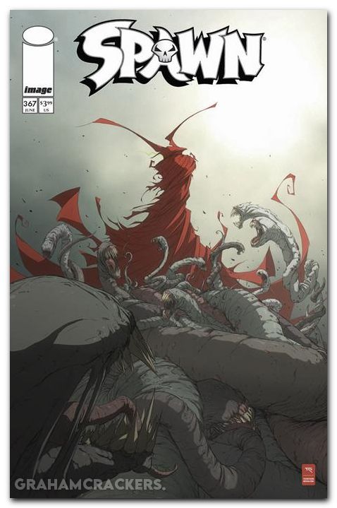 Spawn #367 (1992) cover b revolver variant