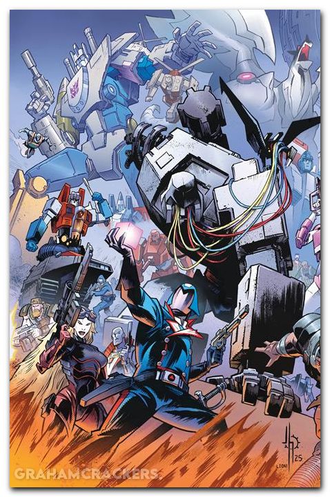 Transformers #21 (2023) cover f howard energon universe second anniversary variant