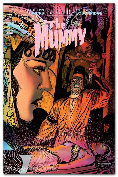 Universal Monsters The Mummy #4 (2025) cover c march connecting variant