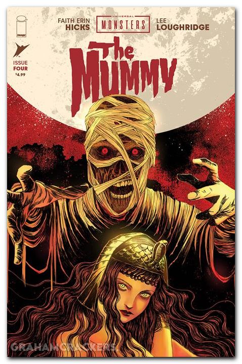 Universal Monsters The Mummy #4 (2025) cover e citriya variant