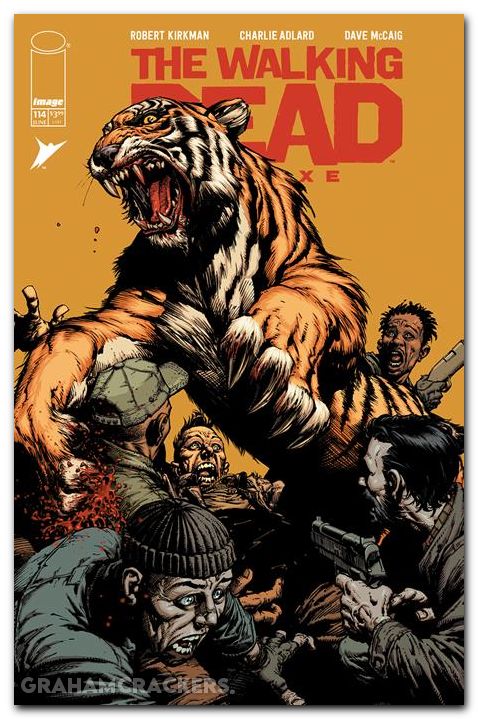 Walking Dead Deluxe #114 cover a