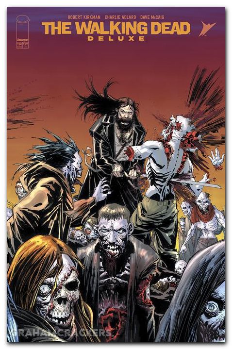 Walking Dead Deluxe #114 cover c portacio connecting variant