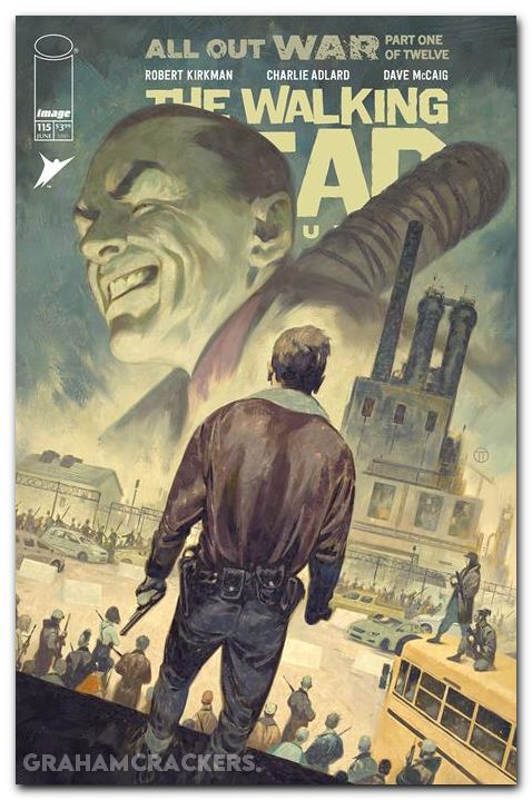 Walking Dead Deluxe #115 cover d tedesco variant