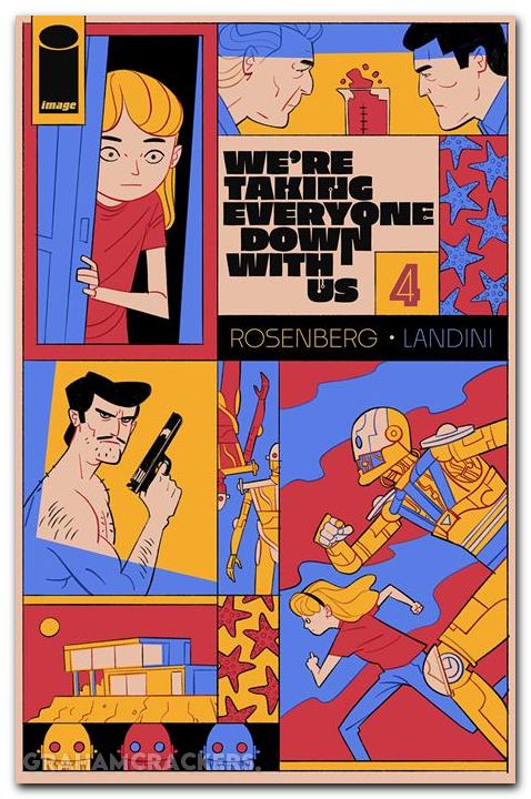 Were Taking Everyone Down With Us #4 (2025) cover b matthews variant