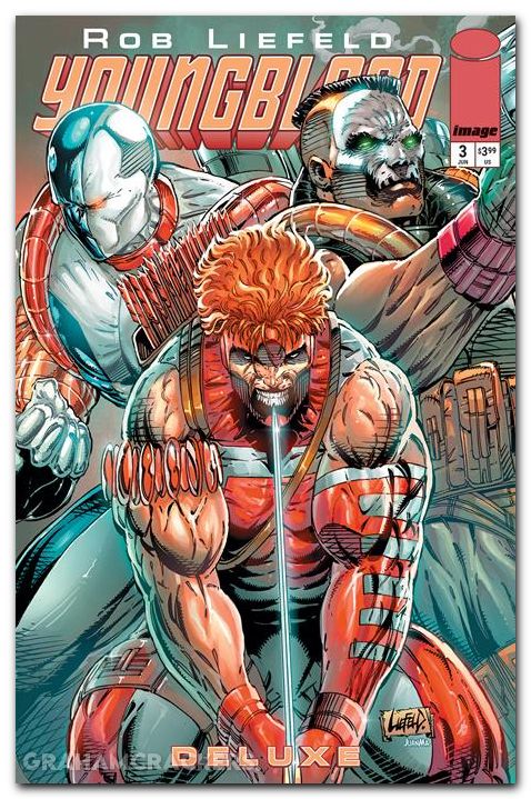 Youngblood Deluxe #3 (2025) cover b liefeld foil variant