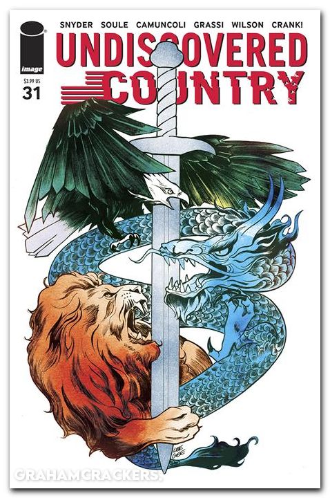 Undiscovered Country #31 cover b garbett variant