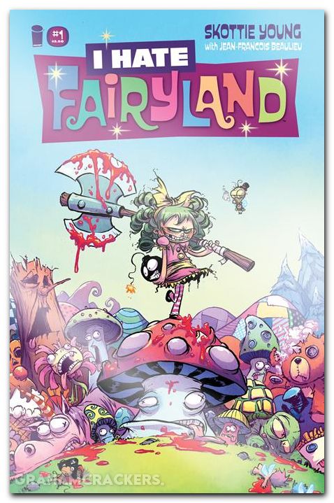 I Hate Fairyland #1 (2015) 2025 facsimile edition cover b young foil variant