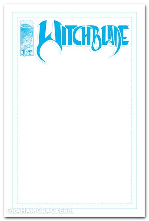 Witchblade #1 (1995) 2025 facsimile edition cover c blank sketch variant