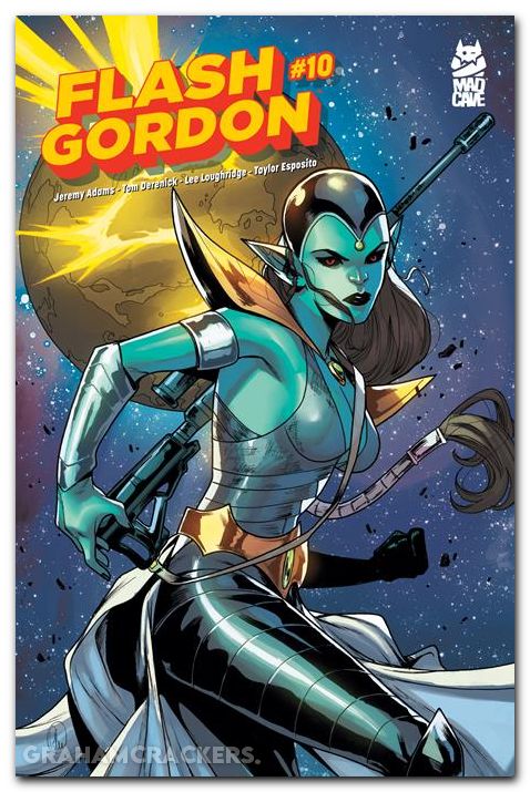 Flash Gordon #10 (2024) cover b cresta variant