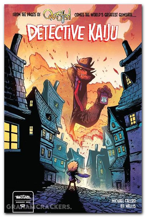 Detective Kaiju #2 (2025) cover a
