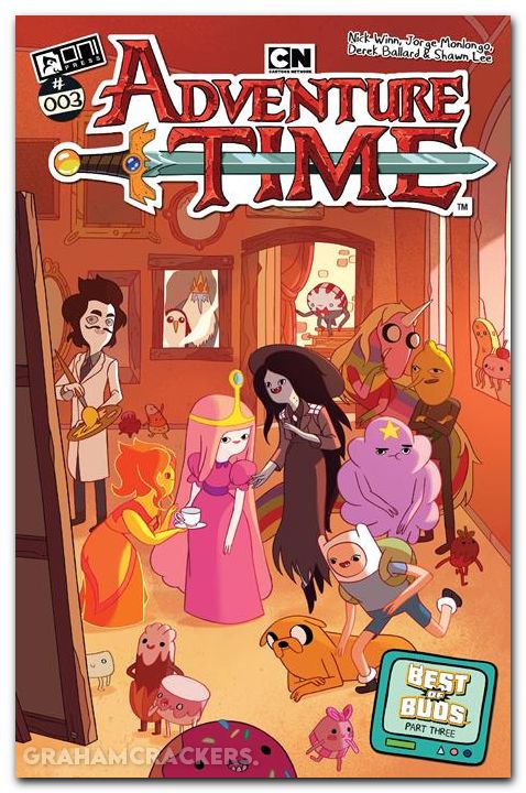 Adventure Time #3 (2025) cover b monlongo variant