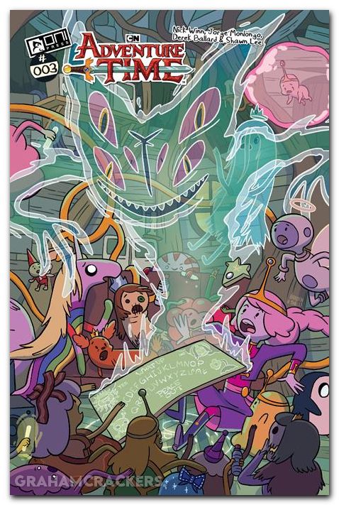 Adventure Time #3 (2025) cover d paroline infinite connecting variant