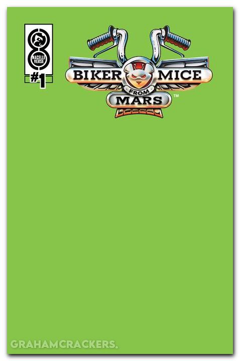 Biker Mice From Mars #1 (2025) cover d martian green sketch variant