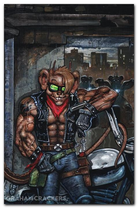 Biker Mice From Mars #1 (2025) cover i bisley virgin variant