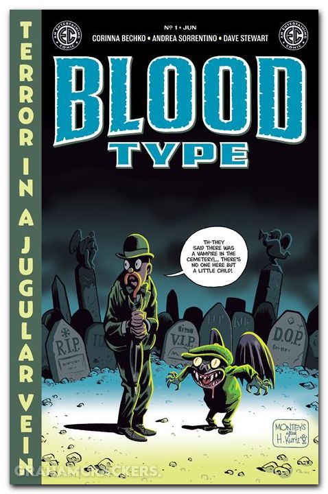 EC Blood Type #1 (2025) cover d monteys ec homage variant