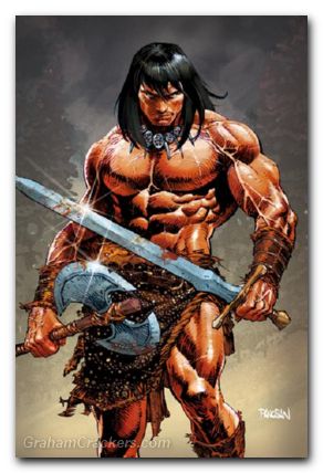 Conan The Barbarian #21 (2023) cover f panosian foil variant