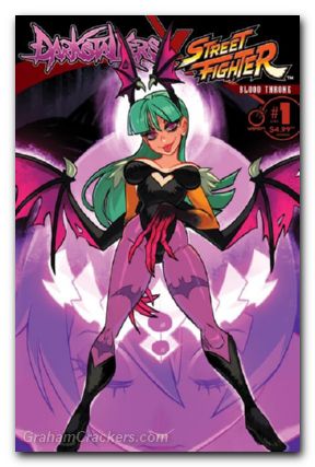 Darkstalkers X Street Fighter Blood Throne #1 (2025) cover d ahad variant